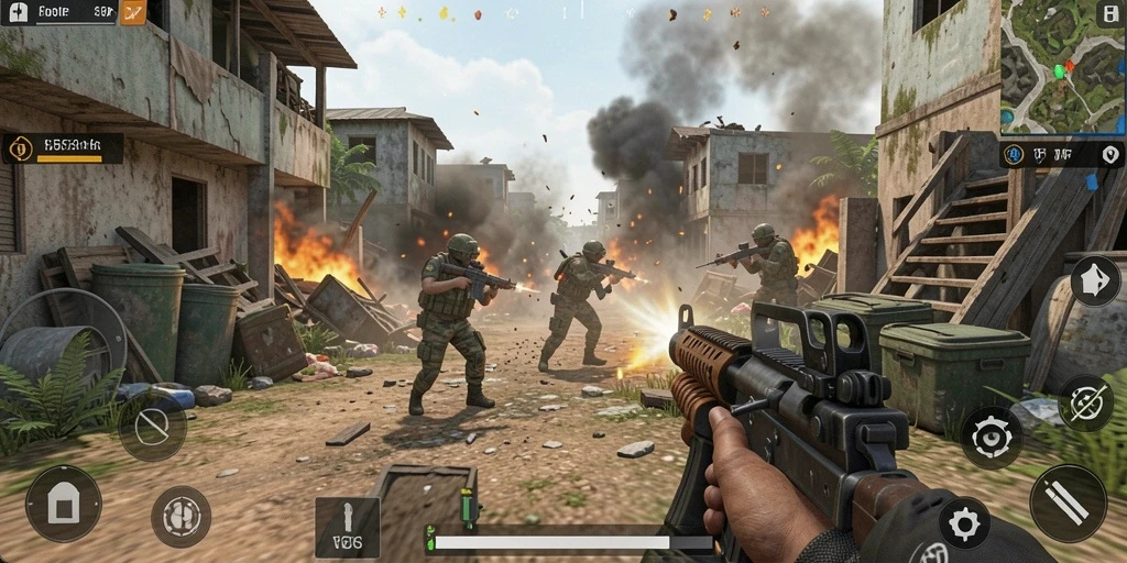 Gameplay intens di <strong>555F</strong> dengan aksi mendebarkan.