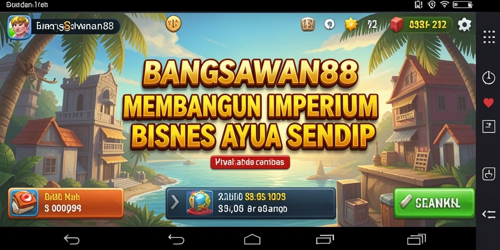 Tampilan aktivitas bisnis seru di BANGSAWAN88.