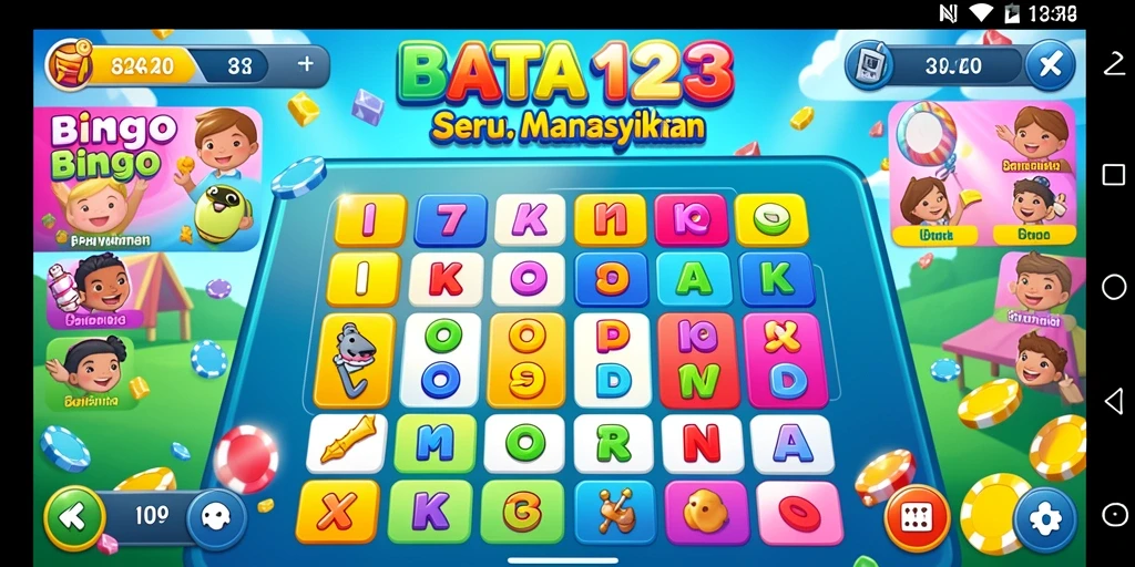 Gameplay BATA123 yang seru dan mengasyikkan dengan Bingo.