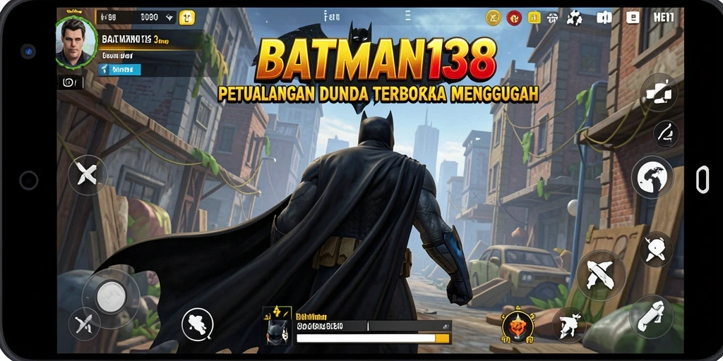 Tampilan gameplay luar biasa dari dunia terbuka BATMAN138.