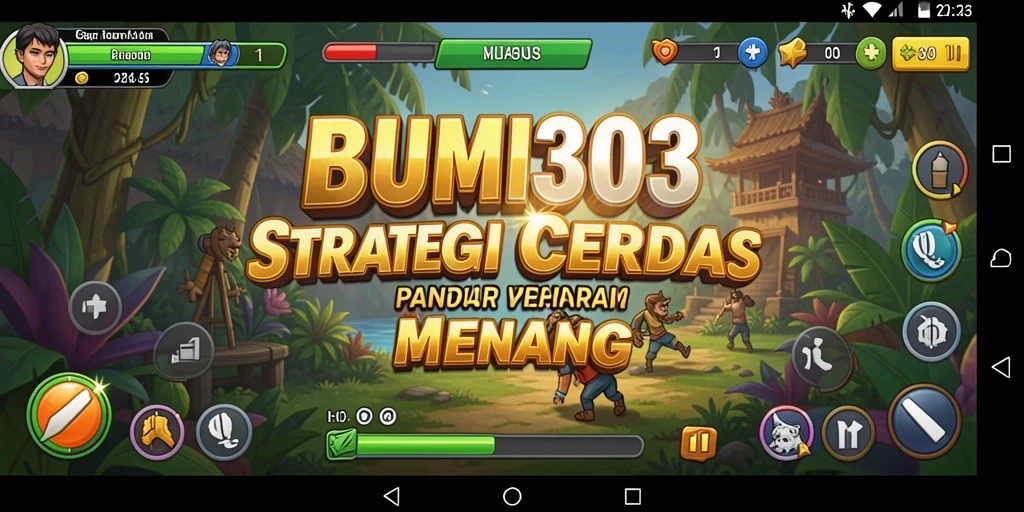 Tampilan gameplay BUMI303 yang dinamis dan menarik
