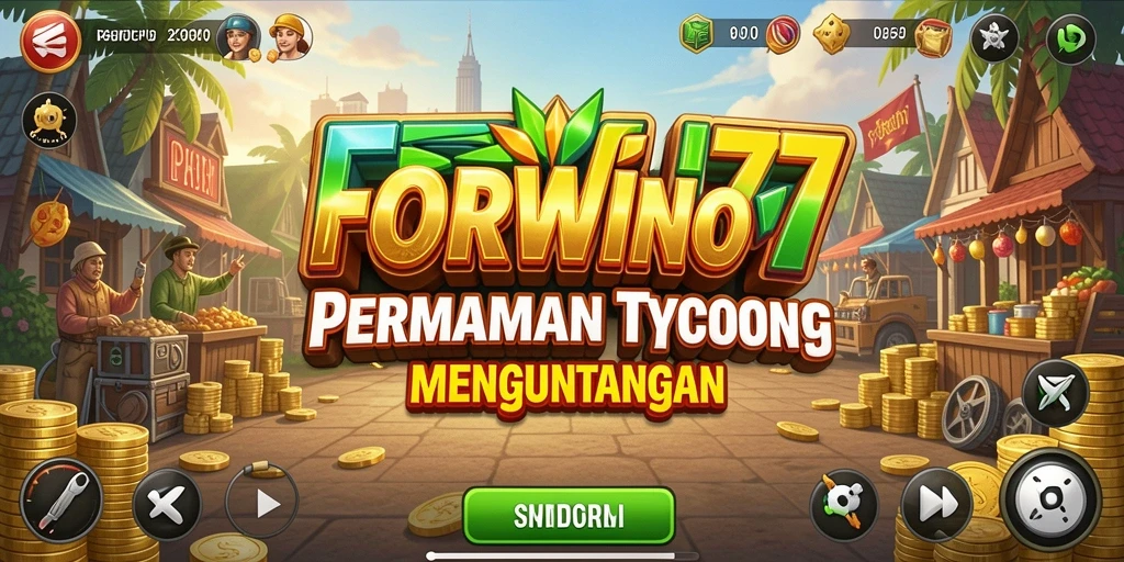 Tampilan gameplay FORWIN77 yang seru dan menarik.