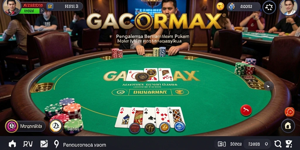 Tampilan gameplay GACORMAX yang seru dan interaktif.