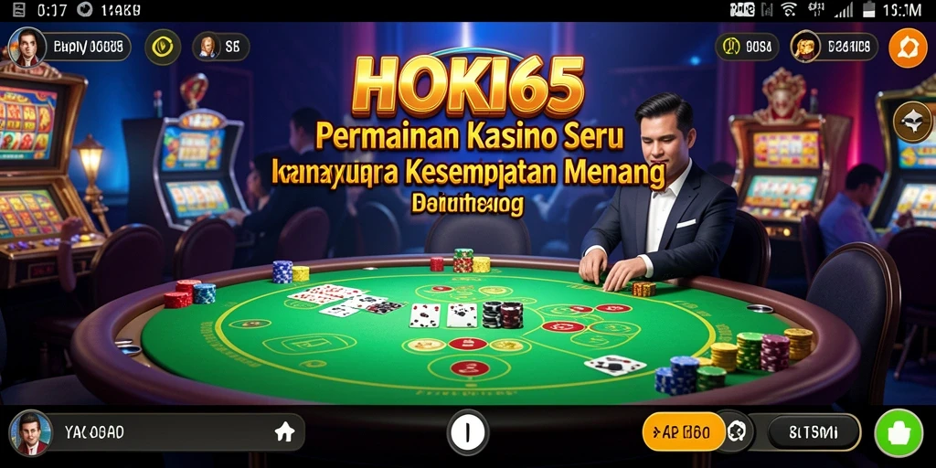Screenshot HOKI65 menampilkan gameplay menarik dan grafik yang memukau.