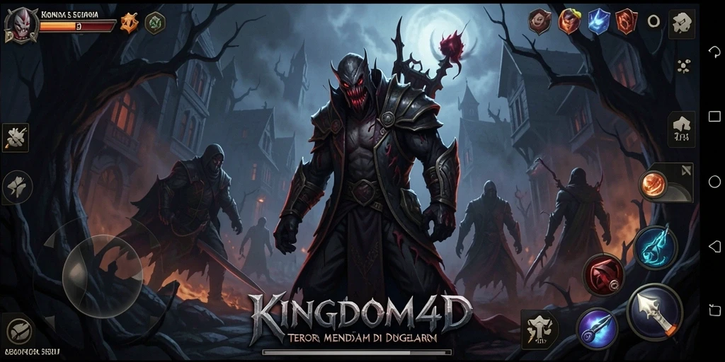 Gameplay horror penuh ketegangan dalam KINGDOM4D.