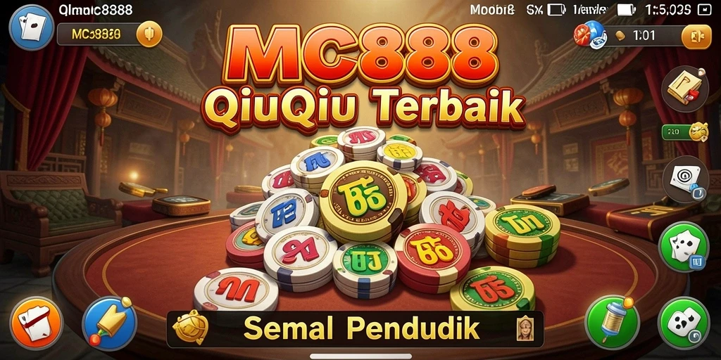 Screenshot gameplay QiuQiu yang mendebarkan dari MC888.