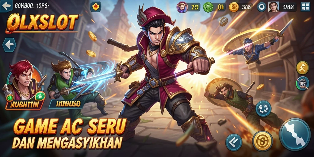 Tangkapan layar gameplay OLXSLOT yang penuh aksi dan tantangan seru.