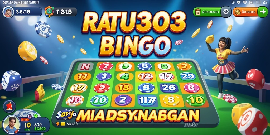 Tampilan gameplay seru dalam RATU303 yang memikat pemain Bingo.
