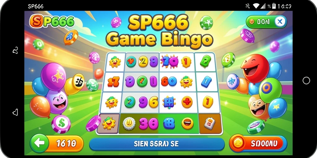 Tampilan screenshot SP666 menampilkan gameplay Bingo yang seru dan interaktif.
