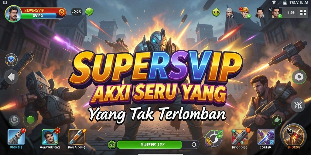 Tampilan seru dari aksi menegangkan di SUPERSVIP.