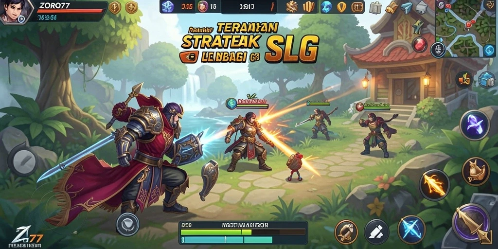 Tampilan gameplay ZORO77 yang menarik dan interaktif.
